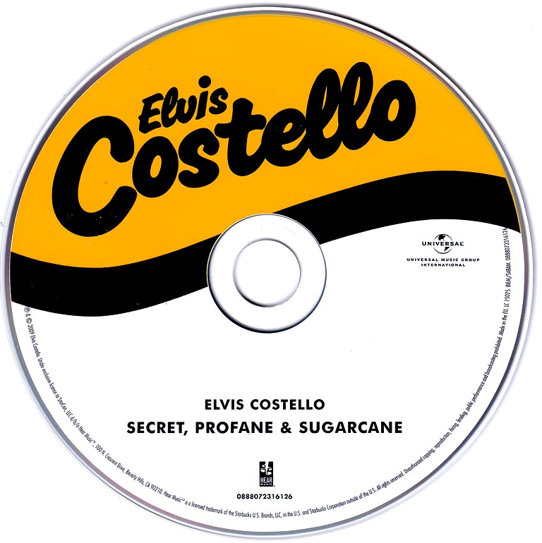 Elvis Costello  Secret, Profane & Sugarcane : CD